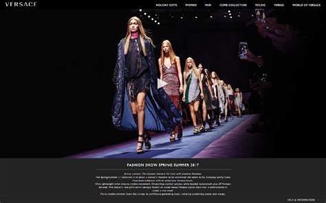 nuovo sito versace 2016|versace collection online.